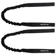 EXTREME MAX Extreme Max 3006.2553 BoatTector Nylon-Covered Bungee Dock Line with Looped Ends - 38”, Value 2-Pack 3006.2553